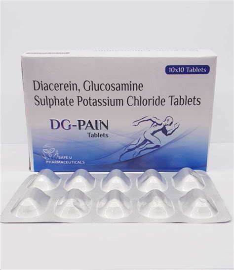 Diacereinglucosamine Sulphate Tablets Packaging Type Box Packaging