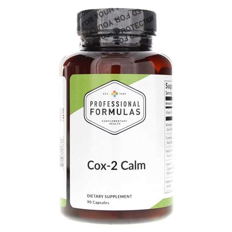 Cox 2 Calm Professional Complementary Health Formulas 90 Capsules