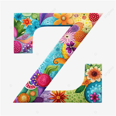 รูปภาพประกอบตัวอักษร Z สีสันสดใส PNG , จดหมาย Z, ไอคอนตัวอักษร Z, Zภาพ ...
