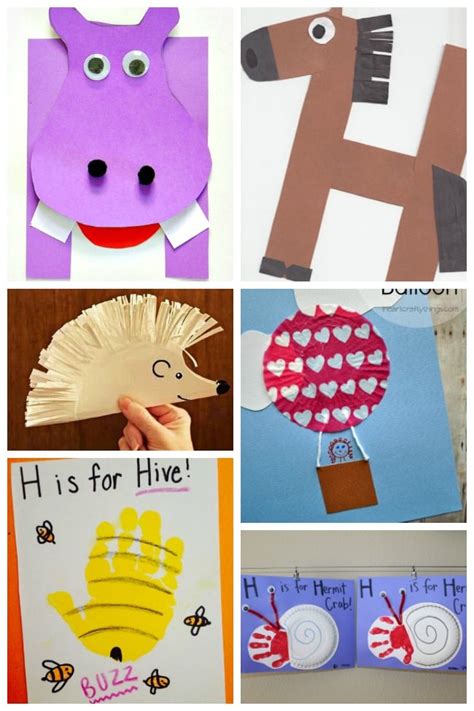 12 Letter H Crafts And Activities Kids Activities Blog