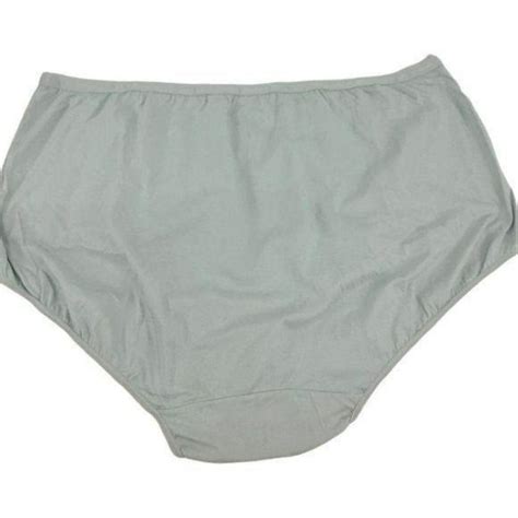 Woman Within Intimates And Sleepwear Woman Within Comfort Choice Grey Brief Cotton Panty Size