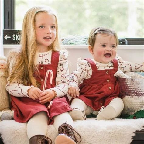 Dancing Candy Canes Organic Cotton Shirt And Dress Set Young Eden