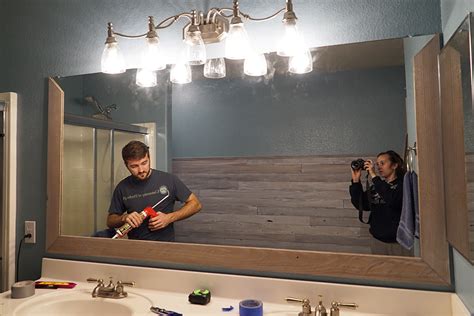 Diy Frame Large Bathroom Mirror Semis Online