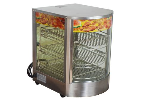850W 220V Electric Hot Food Warmer Showcase Countertop Pizza Warmer Display Cabinet