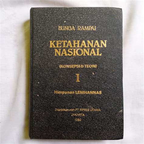 Jual Bunga Rampai Ketahanan Nasional Konsepsi Teori Buku Lawas