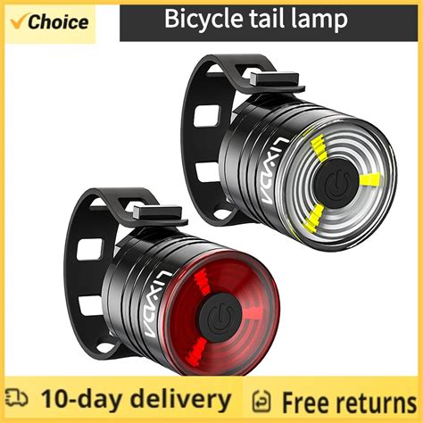 Bicycle Smart Auto Brake Sensing Light Waterproof Led Charging Cycling