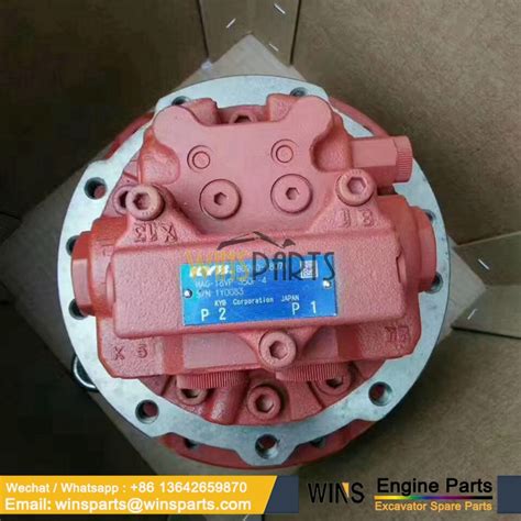 Japan Kyb Mag Vp F Hydraulic Motor Final Drive Motor Excavator