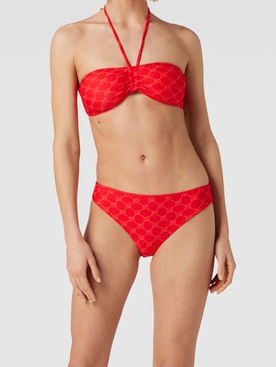 Joop Bodywear Bikini Hose Mit Allover Motiv Print Rot Online Kaufen