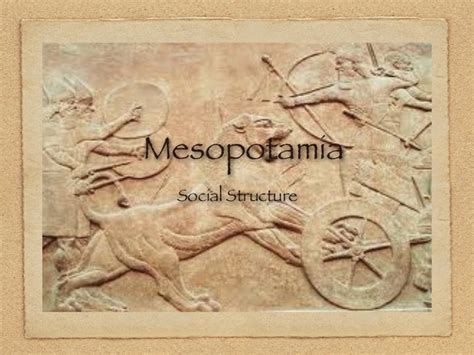 Mesopotamian Social Structure