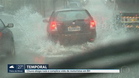 Forte Chuva Atinge Belo Horizonte E Causa Pontos De Alagamento Minas