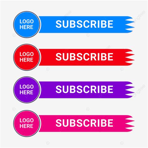 Subscribe Button Vector Art Png Subscribe Button Tag Youtube