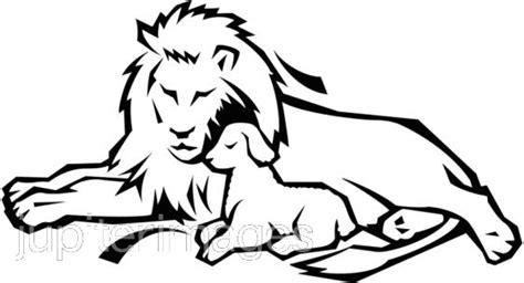 Lion And Lamb Clipart | Free download on ClipArtMag