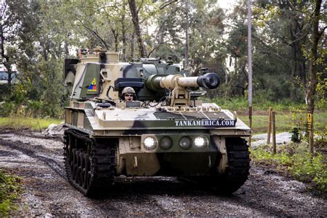 Tank America Opens in Orlando With 17-Ton Tank Driving Experience