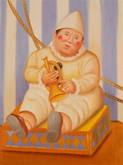 Quadro Burattino Di Botero Falso D Autore X Personaggi E Scene