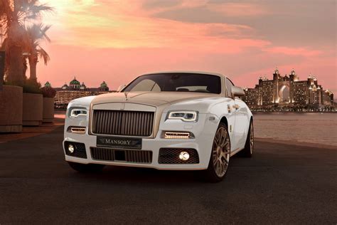 Mansory's Gold-Plated Rolls Royce Wraith Palm Edition 999