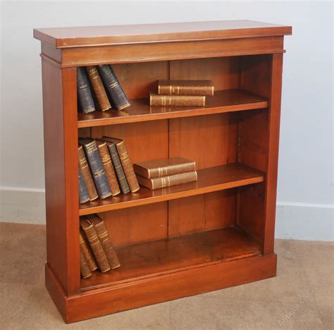 Small Victorian Mahogany Open Bookcase Antiques Atlas