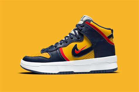 Nike Dunk High Up Michigan” Release Date Nice Kicks