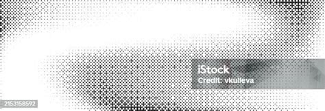 Bitmap Grunge Gradient Texture Black And White Pixelated Dither Pattern