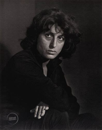 1958 Vintage Yousuf Karsh Photo Print Anna Magnani Portrait Engraving