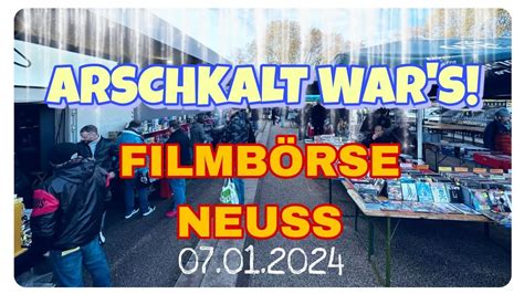 FRÜH KALT DUNKEL Filmbörse Neuss 07 01 2024 Verkauf Geschenke