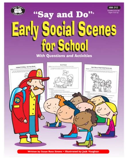 Early Social Scenes for School – Say and Do