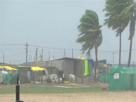 Cyclone Michaung Weakens Into Deep Depression Over Central Coastal