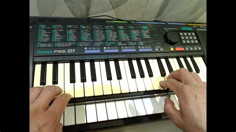 YAMAHA PSS 21 Sound And Styles Demonstration Hi Q Sound YouTube