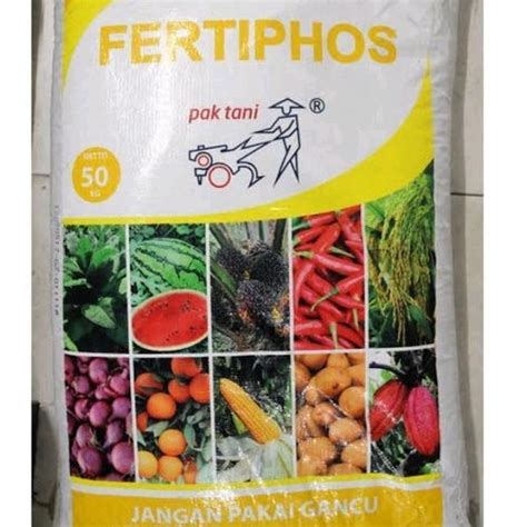 Jual Pupuk SP Fertiphos TSP Hitam Pak Tani Kemasan Repack 1kg Bisa