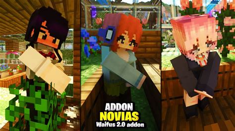 Addon De Novias Para Minecraft Pe Waifus Addon Mods Para