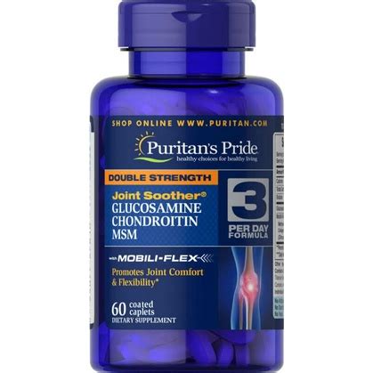 Jual Puritans Pride Double Strength Joint Soother Glucosamine