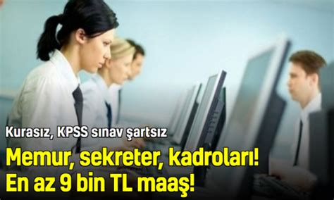 Kuras Z Kpss S Nav Arts Z Memur Sekreter Kadrolar En Az Bin Tl