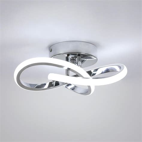 Goeco Plafonnier LED Moderne 22W Lampe Plafond Lampes Intérieures