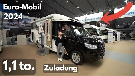 WOHNMOBIL Mit 1 1to Zuladung Eura Mobil Contura CT 766 QB Mercedes