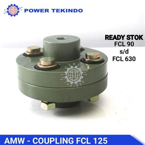 Jual Amw Coupling Fcl 125 Flexible Coupling Fcl125 Kopling Gearbox