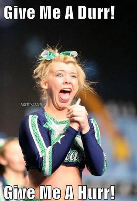 Funny Crazy Cheerleader Funny Cheerleader Laugh Hilarious