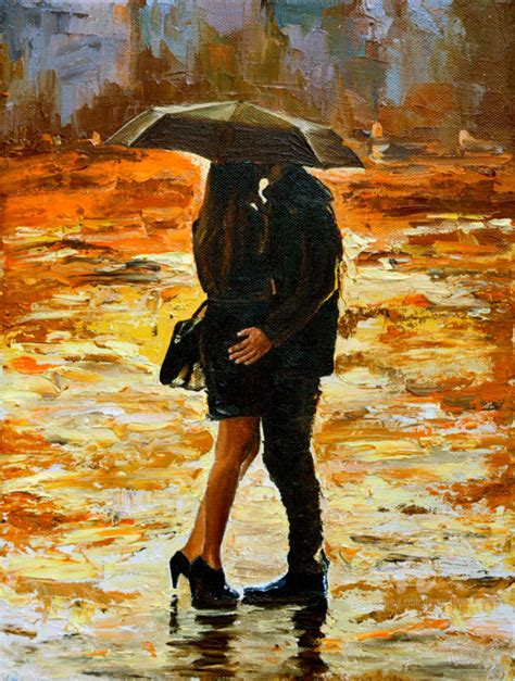 Lovers Painting By Sergey Lutsenko Artmajeur