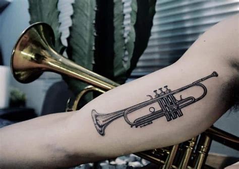 Best Music Tattoos To Show Off Your Love For Good Tunes Trumpet