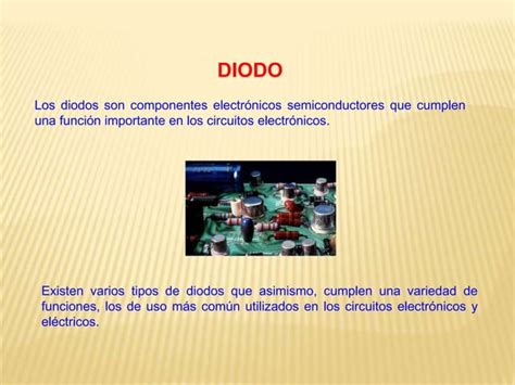 Ficha Tecnica Del Diodo PPT