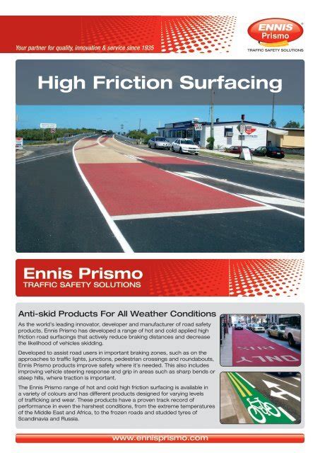 High Friction Surfacing