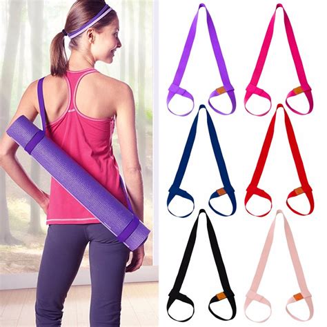 Yoga Mat Strap Strap Belt Adjustable Sports Sling Carrier Shoulder