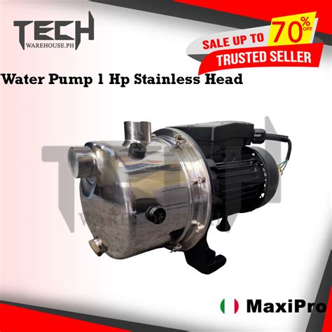 Maxipro Electric Stainless Head Pump Hp Jet Booster Pump Lazada Ph