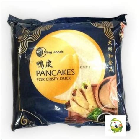 Pancakes Obleas Para Pato Laqueado MING FOODS 1 2kg 6pcsx17packs