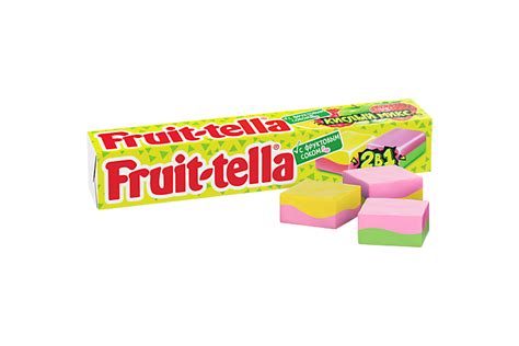 Жевательные конфеты «Fruittella» Кислый микс 2 в 1, 41 г – купить по ...