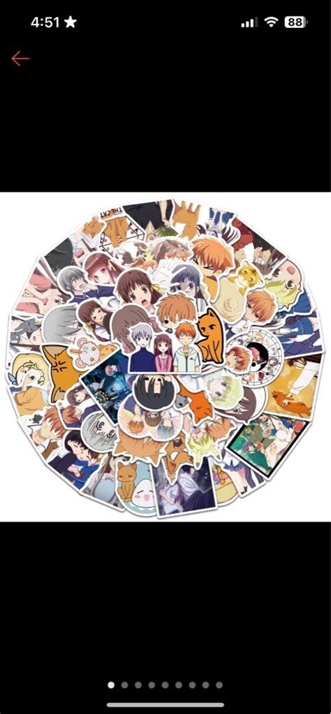 Fruits Basket Stickers Hobbies And Toys Stationery And Craft Art And Prints On Carousell