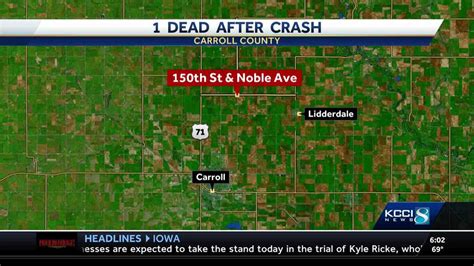 Carroll Man Dies After Crashing Into Semi Truck