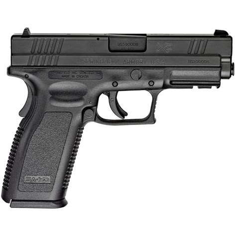 Springfield Xd Mod2 Service Model 45 Acp Black Double Action Polymer Handgun By Springfield At