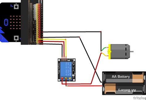 Control A DC Motor With Micro Bit