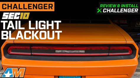 2012 Dodge Challenger Tail Lights