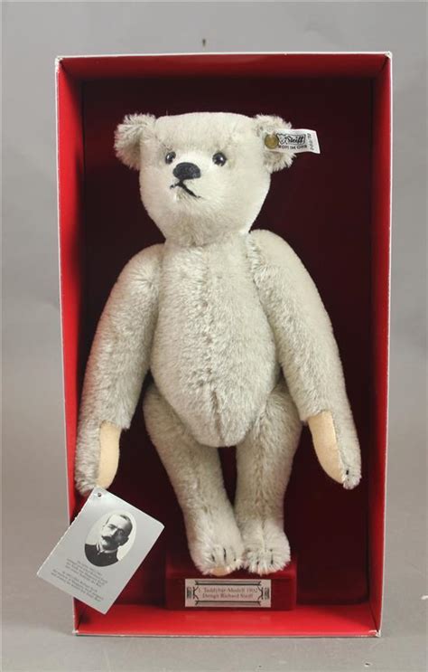 Lot Steiff Replica Teddybar Modell Designed By Richard Steiff