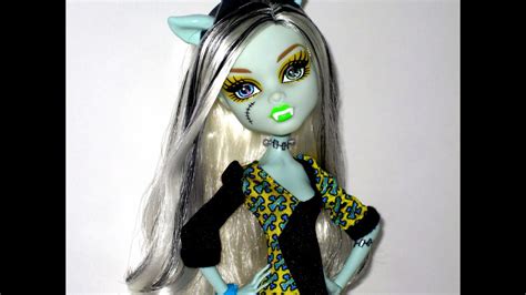 Monster High ♥ Frankie Stein Clawdeen Wolf ♥ Freaky Fusion ♥ 2014 Doll Review Youtube